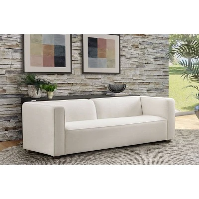 Kyle Stain Resistant Fabric Sofa - Abbyson Living 3 Kyle Stain Resistant Fabric Sofa - Abbyson Living