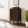 Asher Record Storage Stand Dark Brown - Crosley -Lush Living Store GUEST de3421c8 ba0f 41c8 ae12 c1f35b03b8af