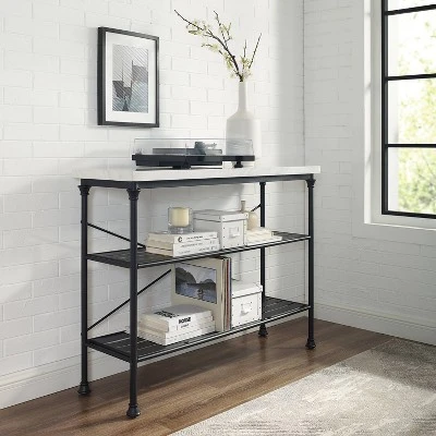 Madeleine Console Matte Black - Crosley 11 Madeleine Console Matte Black - Crosley - Image 9