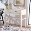 Ajana 2 Drawer Console - Distressed White W/Distressed White Drawer - Safavieh 1 Ajana 2 Drawer Console - Distressed White W/Distressed White Drawer - Safavieh -Lush Living Store GUEST de63549a cea4 42e1 bea0 4939a51b08b4