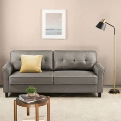 78.7" Sayan Sofa Sand Gray - Zinus -Lush Living Store GUEST de84b6ea 3912 43cb b798 84d508eb54ee