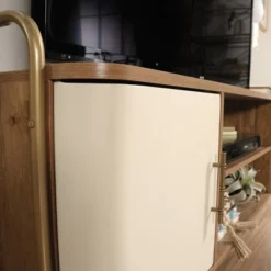 Coral Cape Sindoori TV Stand For TVs Up To 60" Mango - Sauder -Lush Living Store GUEST de954fb7 de95 4544 bc22 e9eada61f334