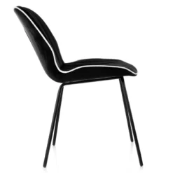 Elama 2 Piece Velvet Tufted Chair In Black With Black Metal Legs 14 Elama 2 Piece Velvet Tufted Chair In Black With Black Metal Legs -Lush Living Store GUEST dece9e41 07e2 4cc7 96b1 7229529e08ce