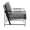 Franklin Arm Chair Leather/Steel - LumiSource -Lush Living Store GUEST df61ce12 dbf5 498d b98b c1116fe43c6d