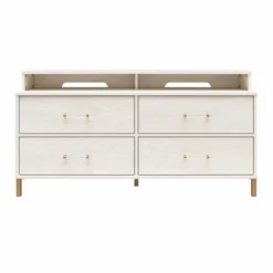 Kalissa Media Dresser TV Stand For TVs Up To 50" - Novogratz -Lush Living Store GUEST dfd0f5b5 334d 455c 8081 100477428e42