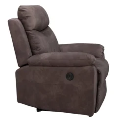 FC Design Modern Power Recliner Chair With USB Charging Port And Pillow Top Arms Palomino Fabric Single Seat Reclining Sofa -Lush Living Store GUEST dfddad4a 76c6 4da4 8f13 4a06d49f7023