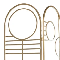 Modern Metal Room Divider Screen Gold - Olivia & May -Lush Living Store GUEST dfff7488 e642 47e6 bb59 35fa59afebef