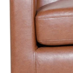 Deanna Contemporary Faux Leather Tufted Accent Chair - Christopher Knight Home -Lush Living Store GUEST e029d9cf fb35 4613 a69a b953f8f0235c