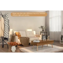 Costway Modern 79.5inch Fabric Loveseat Couch Living Room Sofa For Small Spaces Beige 18 Costway Modern 79.5inch Fabric Loveseat Couch Living Room Sofa For Small Spaces Beige -Lush Living Store GUEST e0bb0010 0fa1 4349 ad0e 64b8c60c30aa