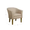 Modern Barrel Accent Chair - HomePop -Lush Living Store GUEST e0db0d64 2136 45d6 a582 b1afc0d0a624