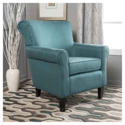 Roseville Upholstered Club Chair - Christopher Knight Home 5 Roseville Upholstered Club Chair - Christopher Knight Home - Image 3
