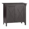Saint Birch Hawksbury 2-Door Storage Cabinet, Espresso -Lush Living Store GUEST e165a159 f2b1 49fd a03a 948f43a8daf5