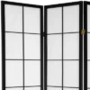 Oriental Furniture 6' Tall Japanese Shoji Room Divider 3 Panels Black -Lush Living Store GUEST e17a7744 9f82 45e3 9b57 3edeb175fbef