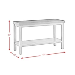 Graham Rectangle Sofa Table Brown - Picket House Furnishings 17 Graham Rectangle Sofa Table Brown - Picket House Furnishings -Lush Living Store GUEST e1b44c77 9ee6 4127 9630 79da52717d52