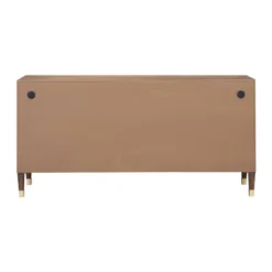 Ryker Mid-Century Modern 4 Door Storage Credenza/Sideboard Dark Brown - Treasure Trove -Lush Living Store GUEST e1c0ba47 c85b 4bab afa8 5a5001246876