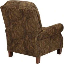 Kensington Hill Beaumont Warm Brown Paisley Patterned Fabric Recliner Chair Comfortable Push Manual Reclining Footrest For Bedroom Living Room Reading 16 Kensington Hill Beaumont Warm Brown Paisley Patterned Fabric Recliner Chair Comfortable Push Manual Reclining Footrest For Bedroom Living Room Reading -Lush Living Store GUEST e1f2baba 86ca 4ff6 ba34 d48122a7828a