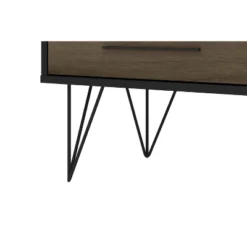 Wood And Metal 4 Drawer TV Stand For TVs Up To 60" Brown/Black - The Urban Port -Lush Living Store GUEST e21ccb88 de87 4ab7 99fe fe62276e872b