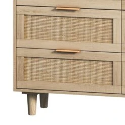 43.31" 6-Drawer Rattan Storage Cabinet For Living Room And Bedroom - ModernLuxe -Lush Living Store GUEST e2427aae ac4f 4b29 be5e d6800723871f