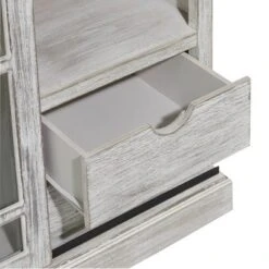 Farmhouse Metal And Wood Cabinet White - Olivia & May -Lush Living Store GUEST e29c3c66 acea 426b 806a 691df07f7d29