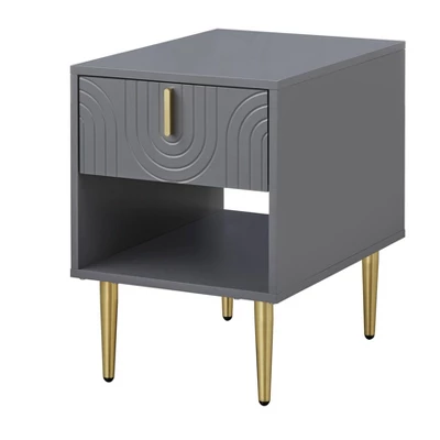 Tabaria Contemporary End Table With Drawer - Lifestorey 7 Tabaria Contemporary End Table With Drawer - Lifestorey - Image 5