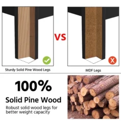 Yaheetech Wooden Console Table Entryway Table With 1 Drawer And 2 Open Shelves -Lush Living Store GUEST e313477e 850d 40d7 b9b3 ed23e3b28747