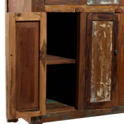 Rustic Wood Cabinet Chestnut Brown - Olivia & May -Lush Living Store GUEST e345f026 7f8c 42b0 9e5e f134709fa725