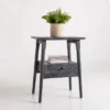 Kit Side Table Matte Black - East At Main