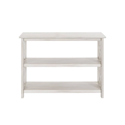 Jamestown 2 Shelf Entryway Table White - Boraam 4 Jamestown 2 Shelf Entryway Table White - Boraam - Image 2