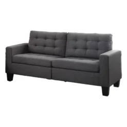 72" Earsom Sofa Gray Linen - Acme Furniture -Lush Living Store GUEST e443eb28 d543 4094 ac44 631ec87ef4bb
