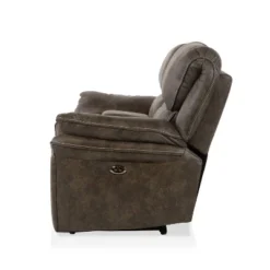 Nisbet Power Reclining Leather Loveseat With Cup Holders Mocha - HOMES: Inside + Out -Lush Living Store GUEST e4615e49 8181 4cdd b0fb 1a8ff5cf1d22