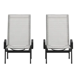 Flash Furniture Brazos Set Of 2 Adjustable Chaise Lounge Chairs With Arms, All-Weather Outdoor Five-Position Recliners 25 Flash Furniture Brazos Set Of 2 Adjustable Chaise Lounge Chairs With Arms, All-Weather Outdoor Five-Position Recliners -Lush Living Store GUEST e4c13073 dec5 4106 ad9f e8bda0158503