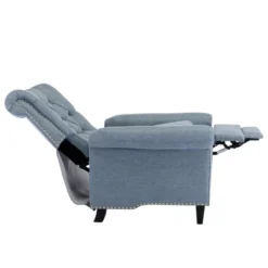 Push Back Linen Tufted Recliner Armchair - ModernLuxe -Lush Living Store GUEST e4e9c9fe e8cd 4ea7 9208 2b5c92c30e96