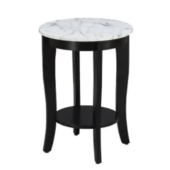 American Heritage Round End Table - Breighton Home -Lush Living Store GUEST e5137aae 8d45 4996 8354 701de83765cc