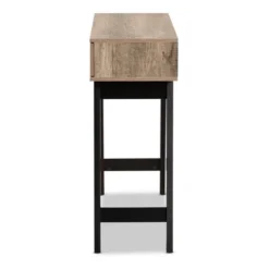 Wales Wood 2 Drawer Console Table Light Brown - Baxton Studio -Lush Living Store GUEST e51b51c8 6aa0 4bc8 8f24 11a6b0a9fccc