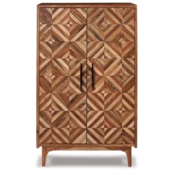 Gabinwell Accent Cabinet Brown/Beige - Signature Design By Ashley -Lush Living Store GUEST e590abed 2fdb 460f af98 14db0a94d524