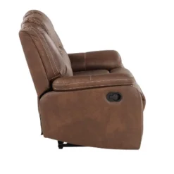 Katrine Manual Reclining Loveseat Brown - Steve Silver Co. -Lush Living Store GUEST e5c4da64 2f96 4f69 a57e a33de659c0e6