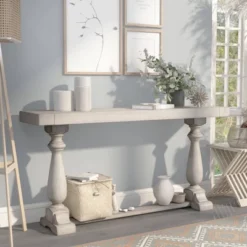59" Cason Rustic Console Table - HOMES: Inside + Out -Lush Living Store GUEST e5dc82e6 b867 4abd 9821 ac3776a937f9