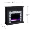 Dalmen Marble Fireplace Black - Aiden Lane -Lush Living Store GUEST e6ba7e82 7002 4b30 b44c 98c0d1152959