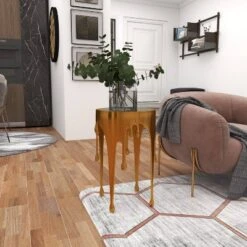 Contemporary Aluminum Melting Accent Table - Olivia & May 29 Contemporary Aluminum Melting Accent Table - Olivia & May -Lush Living Store GUEST e6bf054b 73f7 4413 bf08 879c6f285c50