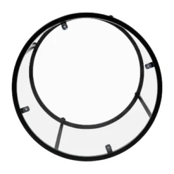 Flash Furniture Astoria Collection Round End Table - Modern Clear Glass Accent Table With Matte Black Frame 14 Flash Furniture Astoria Collection Round End Table - Modern Clear Glass Accent Table With Matte Black Frame -Lush Living Store GUEST e7759730 7b7f 4378 82f7 f5f393086242