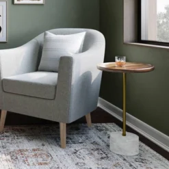 Straton Side Table Natural - WyndenHall