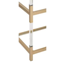 Metal And Acrylic Console Table Gold - Olivia & May -Lush Living Store GUEST e7aeede2 5cbc 4a10 8506 4cdffcebbcac