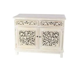 Traditional Mahogany Cabinet White - Olivia & May -Lush Living Store GUEST e8588563 327a 4115 8c9a 810e4524f304
