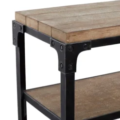 Rustic 3 Tier Console Table Brown - Olivia & May 8 Rustic 3 Tier Console Table Brown - Olivia & May -Lush Living Store GUEST e8af43a0 e893 48cc 9e60 97c630dfe696