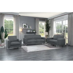 Venture Upholstered Loveseat In Blue - Lexicon -Lush Living Store GUEST e8d91172 480d 4c46 8ab3 9b93239e29a3