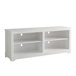 58" Modern Style TV Stand For TVs Up To 65" White - Festivo
