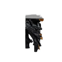 Contemporary Teak Wood Console Table Gold - Olivia & May 29 Contemporary Teak Wood Console Table Gold - Olivia & May -Lush Living Store GUEST e9e0f7cb 4b9b 4bb4 8304 bc8c7719f72e