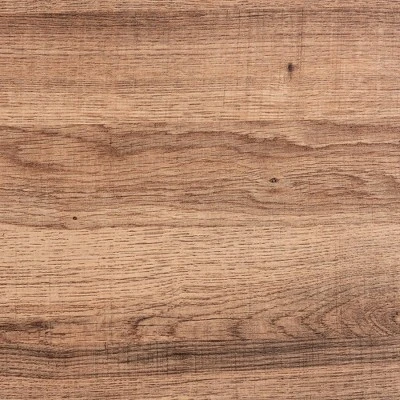 Yuna Natural Wood And Metal 2 Door TV Stand For TVs Up To 40" Brown/Black - Baxton Studio 8 Yuna Natural Wood And Metal 2 Door TV Stand For TVs Up To 40" Brown/Black - Baxton Studio - Image 6