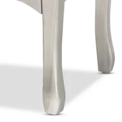 Eliya Brushed Wood 3 Drawer Storage Cabinet Silver - Baxton Studio -Lush Living Store GUEST ea5be848 0c76 4ece 9c54 7689ef0217d3