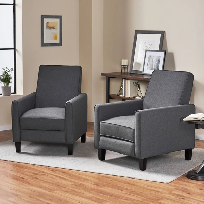 Set Of 2 Darvis Contemporary Recliners - Christopher Knight Home 11 Set Of 2 Darvis Contemporary Recliners - Christopher Knight Home - Image 9